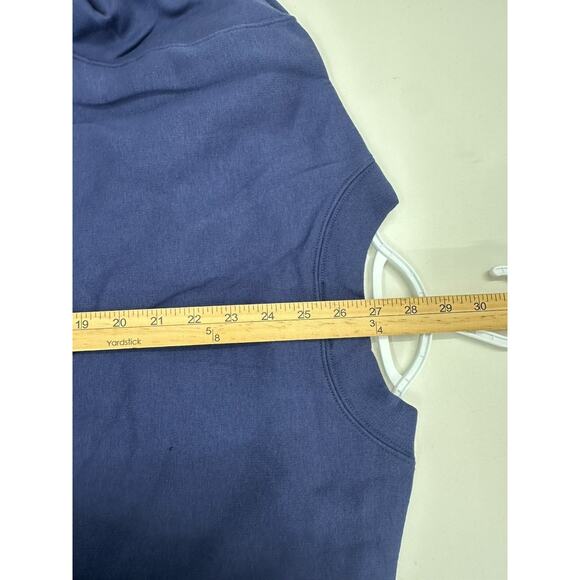 National Womens Two Piece Pant Set Size XL Navy Blue Cardigan and Sweatpants - Picture 12 of 16